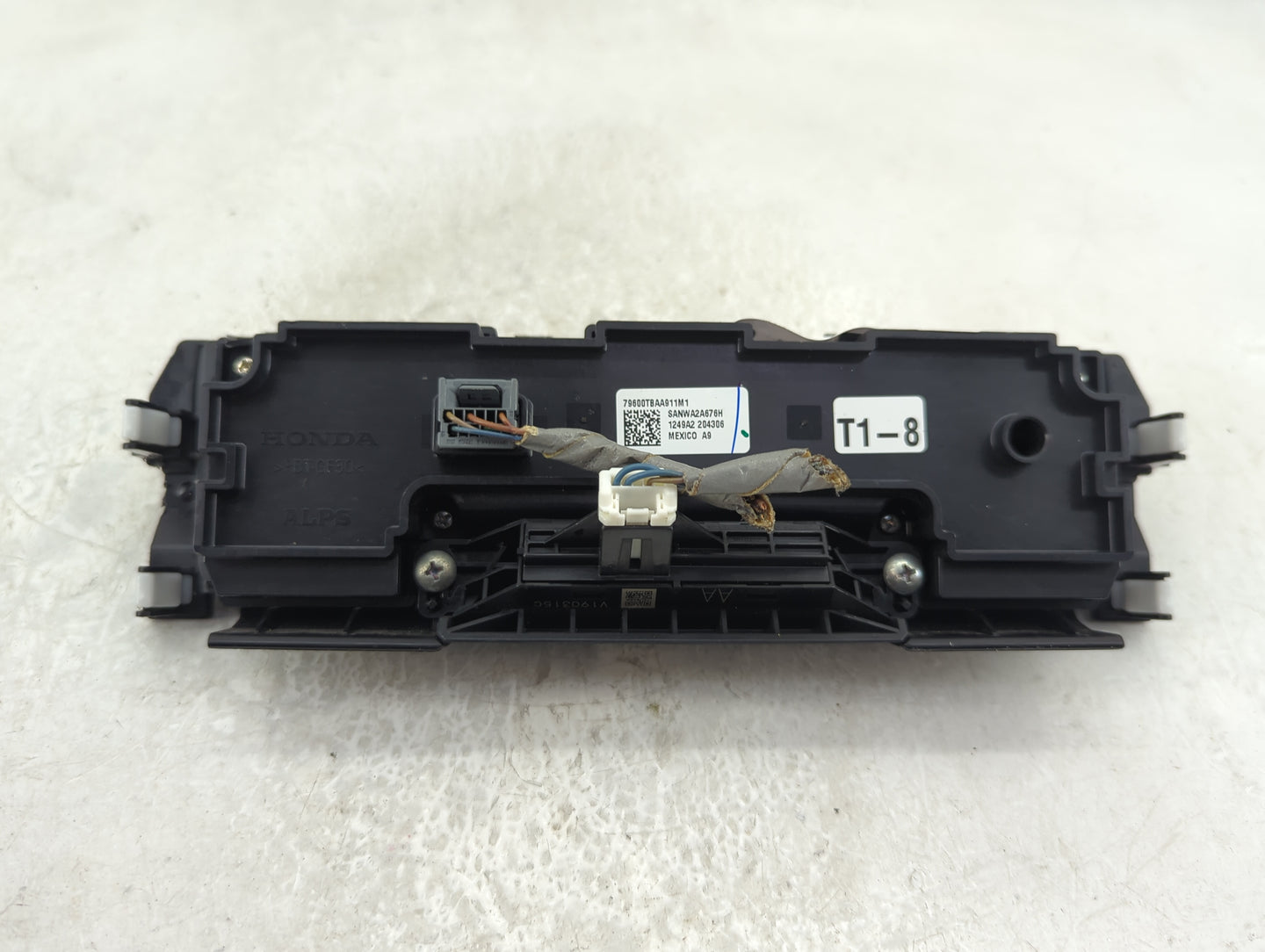 2019-2021 Honda Civic Climate Control Module Temperature AC/Heater Replacement P/N:79600TBAA911M1 Fits Fits 2019 2020 2021 O