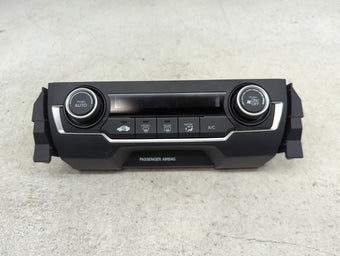 compare product 2016-2021 Honda Civic Climate Control Module Temperature AC/Heater Replacement P/N:79600TBAA121M1 Fits OEM Used Auto Parts