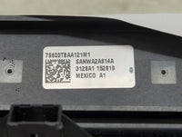 2016-2021 Honda Civic Climate Control Module Temperature AC/Heater Replacement P/N:79600TBAA121M1 Fits OEM Used Auto Parts -