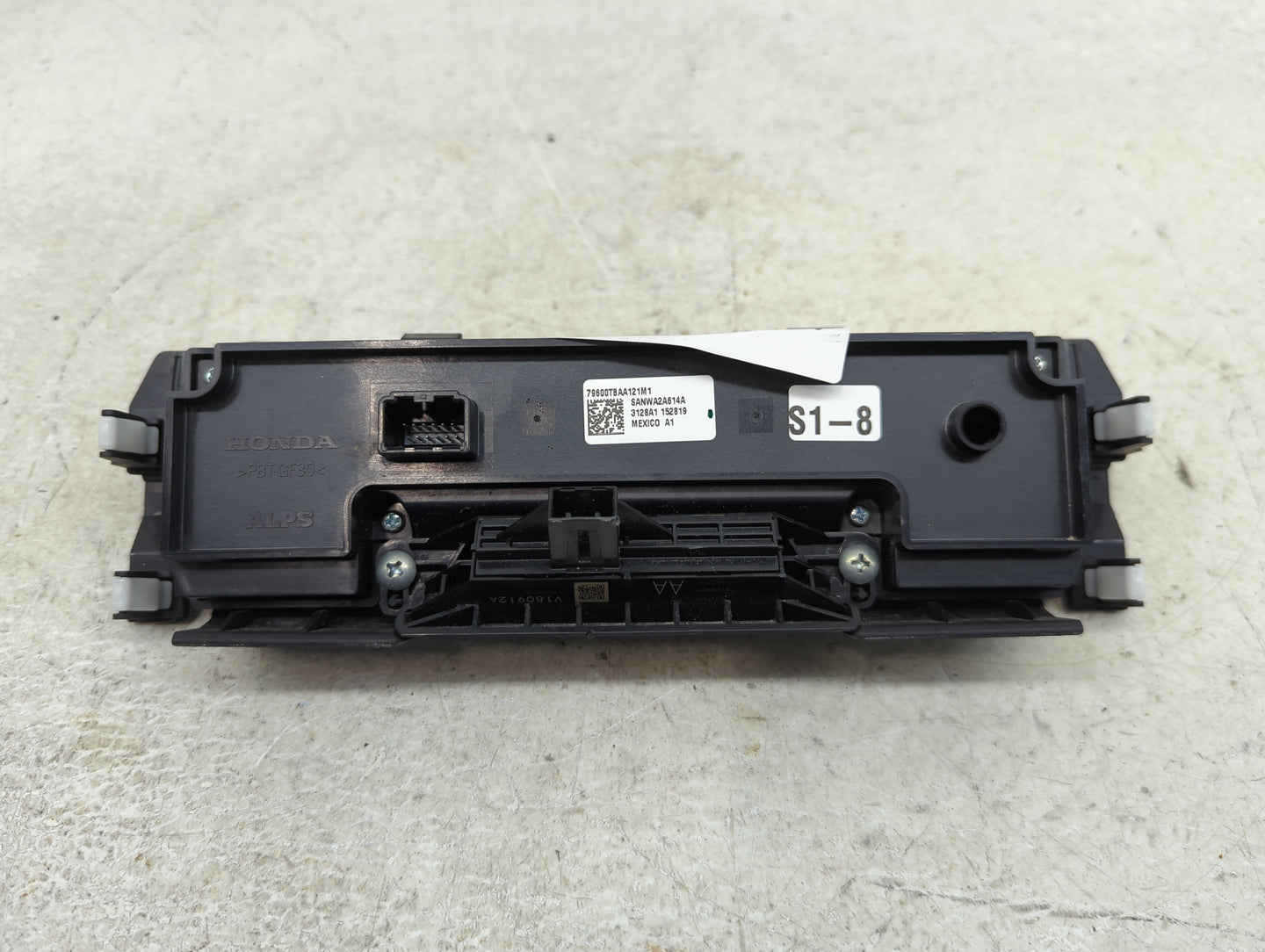2016-2021 Honda Civic Climate Control Module Temperature AC/Heater Replacement P/N:79600TBAA121M1 Fits OEM Used Auto Parts -
