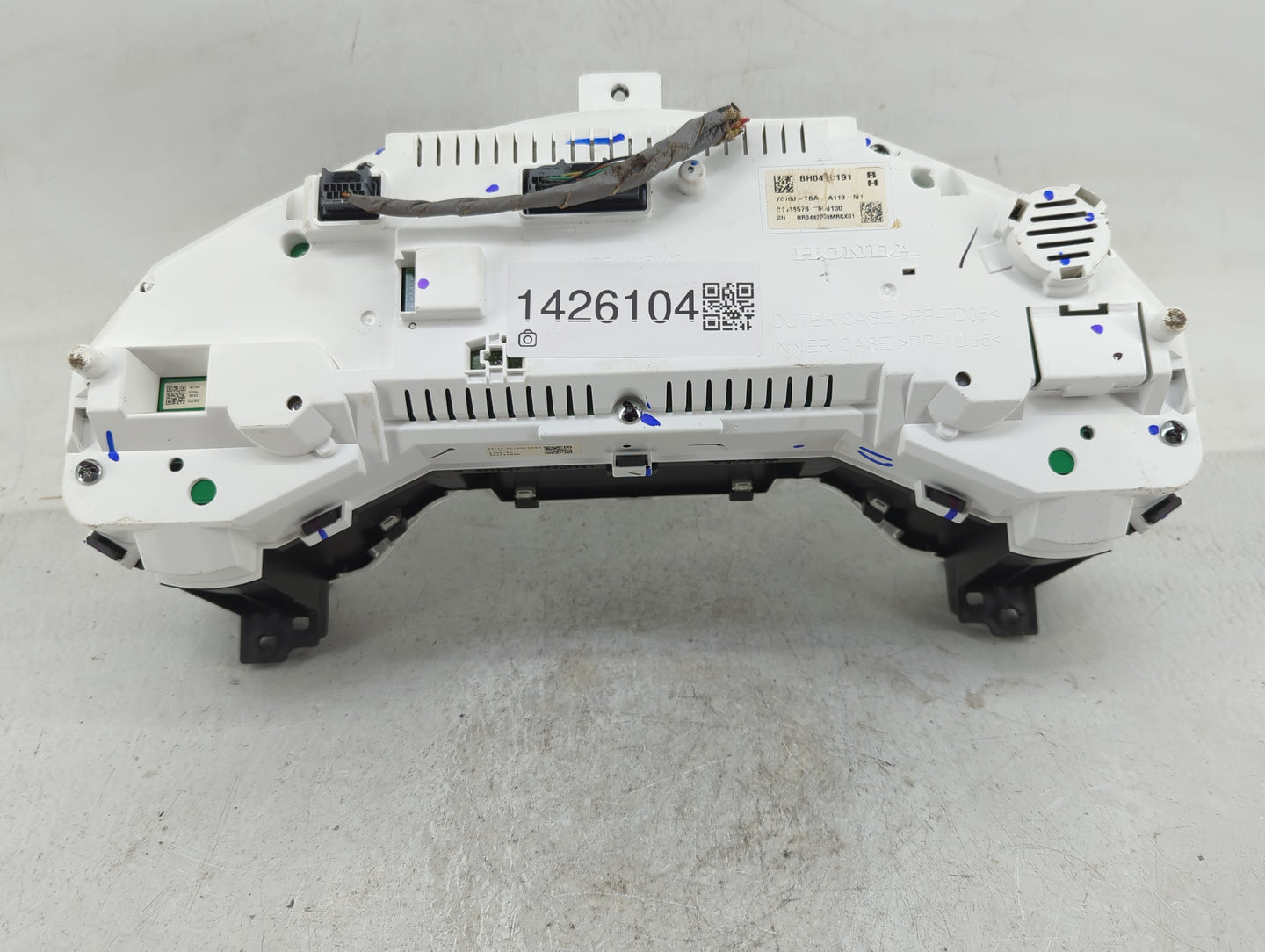 2019-2021 Honda Civic Instrument Cluster Speedometer Gauges P/N:HR0442706 78100-TBA-A119-M1 Fits Fits 2019 2020 2021 OEM Use