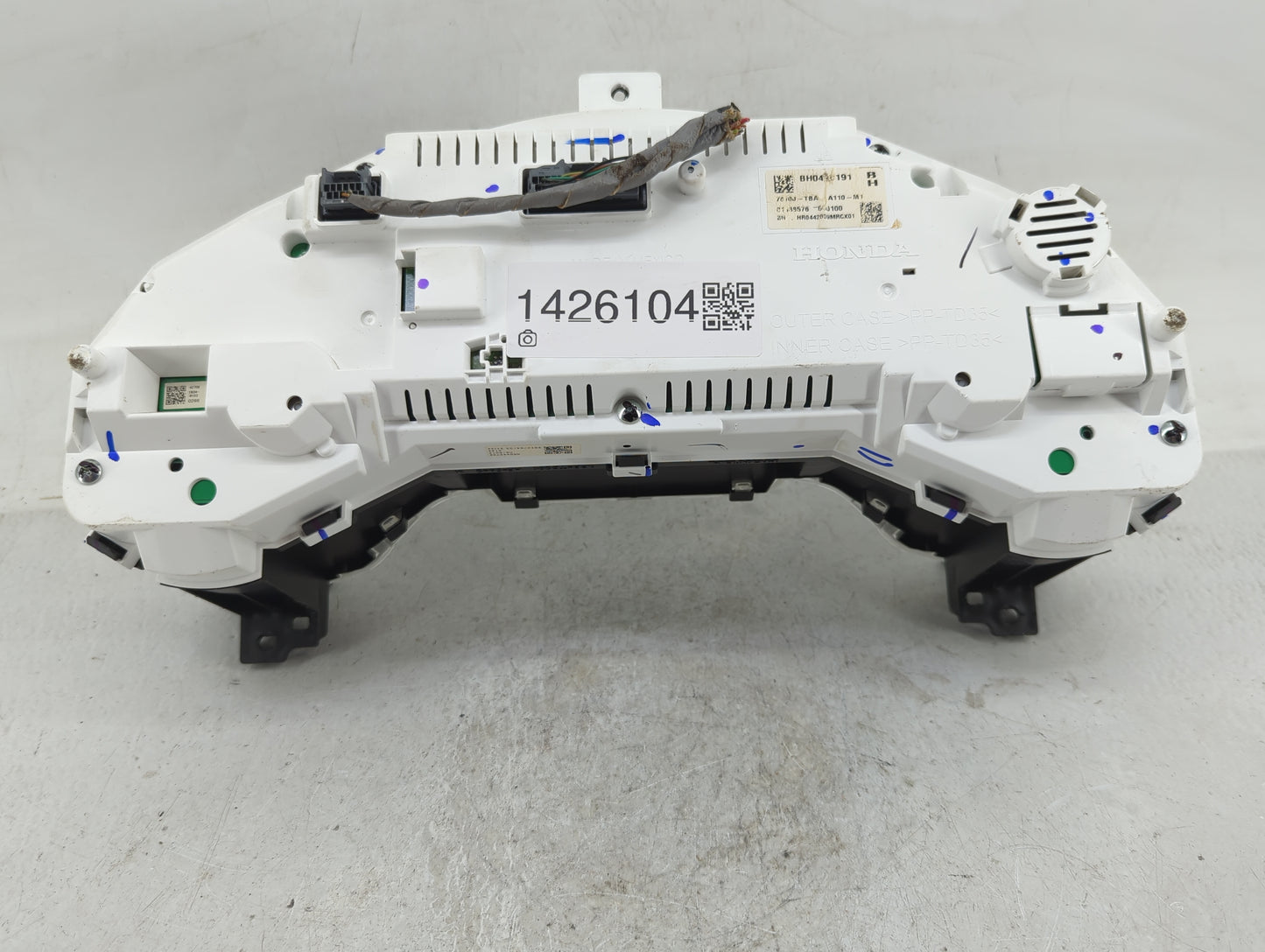 2019-2021 Honda Civic Instrument Cluster Speedometer Gauges P/N:HR0442706 78100-TBA-A119-M1 Fits Fits 2019 2020 2021 OEM Use