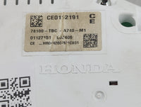 2016-2021 Honda Civic Instrument Cluster Speedometer Gauges P/N:78100-TBC-A740-M1 Fits Fits 2016 2017 2019 2020 2021 OEM Use