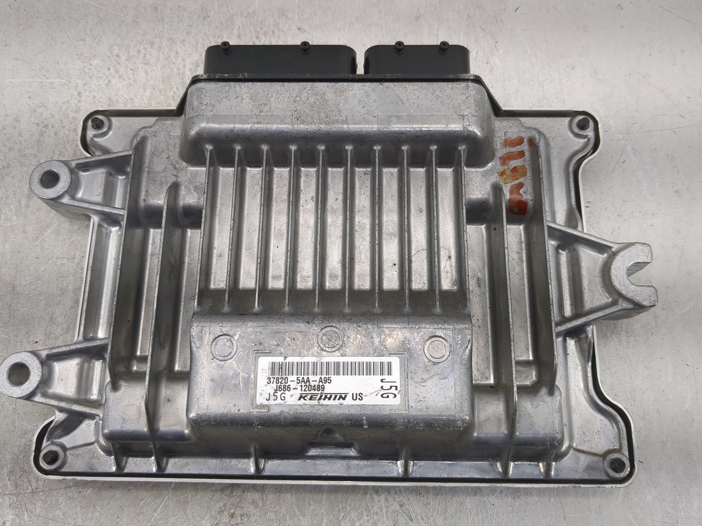 2019-2021 Honda Civic PCM Engine Control Computer ECU ECM PCU OEM P/N:37820-5AA-A95 Fits Fits 2019 2020 2021 OEM Used Auto P