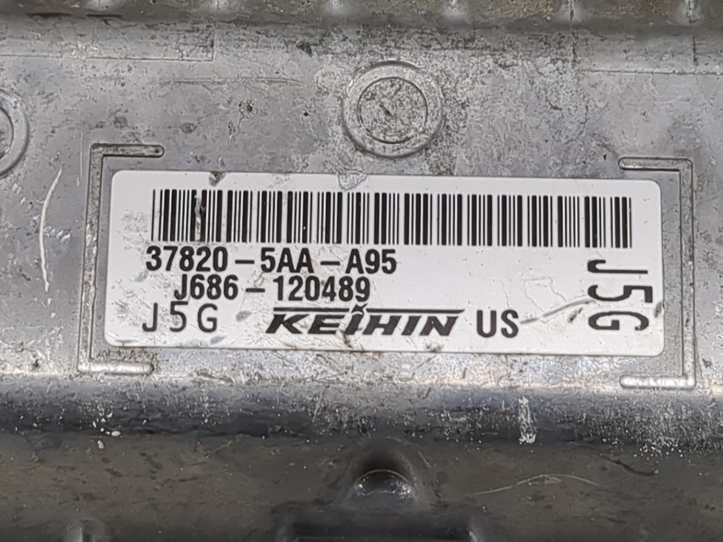 2019-2021 Honda Civic PCM Engine Control Computer ECU ECM PCU OEM P/N:37820-5AA-A95 Fits Fits 2019 2020 2021 OEM Used Auto P