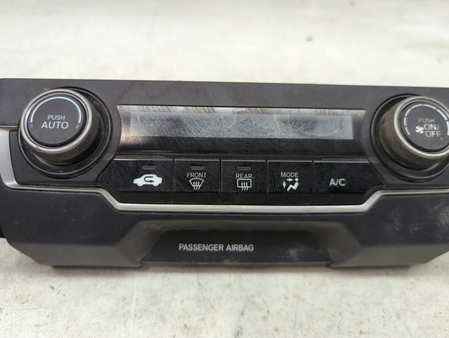 2017-2021 Honda Civic Climate Control Module Temperature AC/Heater Replacement P/N:79600TGGA111M1 SANWA2A642A Fits OEM Used 