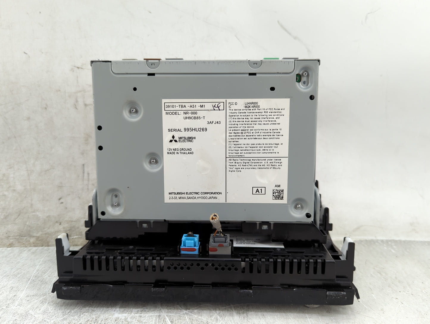 2019-2021 Honda Civic Radio AM FM Cd Player Receiver Replacement P/N:39101-TBA-A51-M1 NR-000, UH9CB85-T Fits Fits 2019 2020 