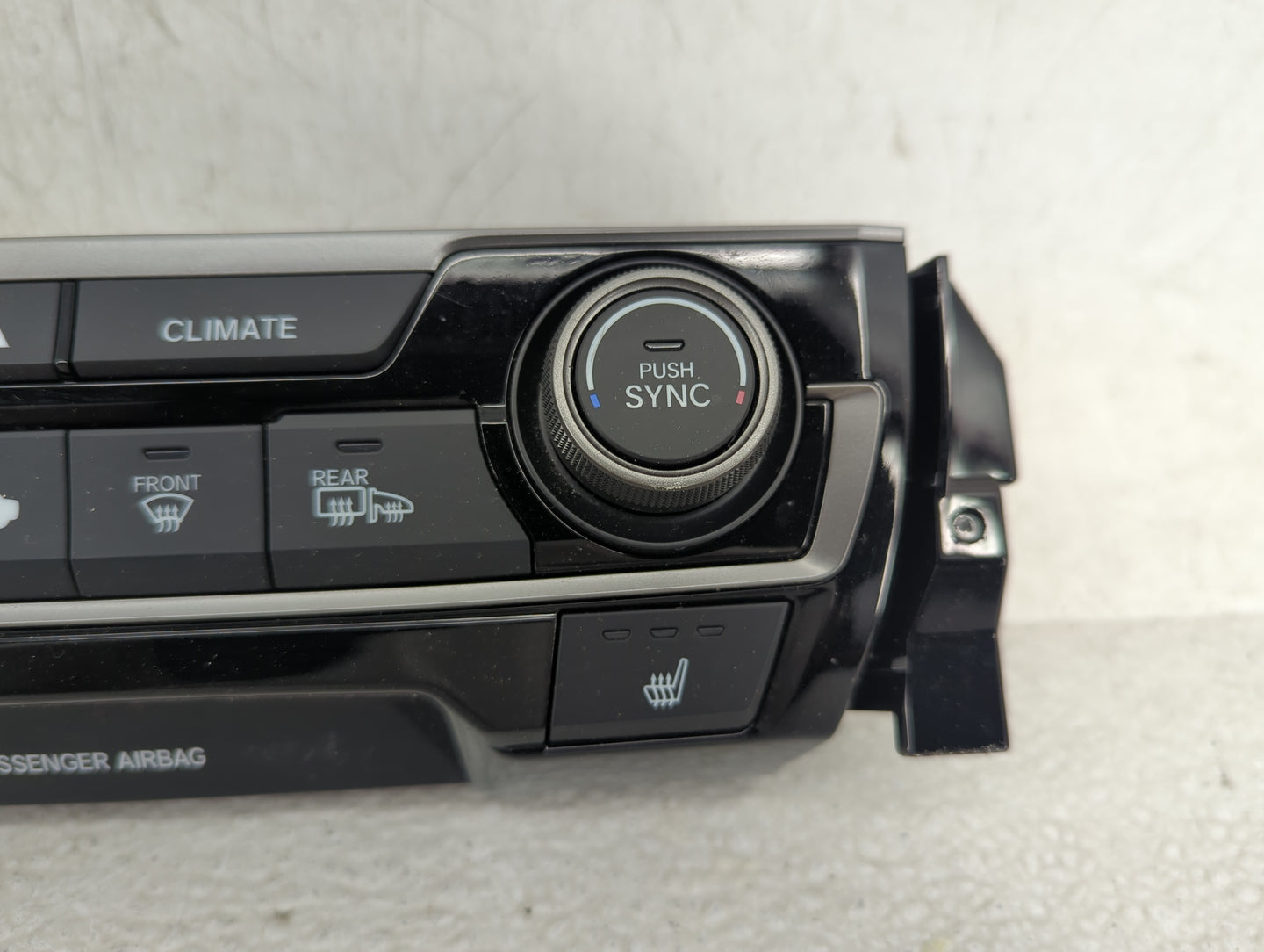 2019-2021 Honda Civic Climate Control Module Temperature AC/Heater Replacement P/N:79600TBAA911M1 SANWA2A723C Fits OEM Used 