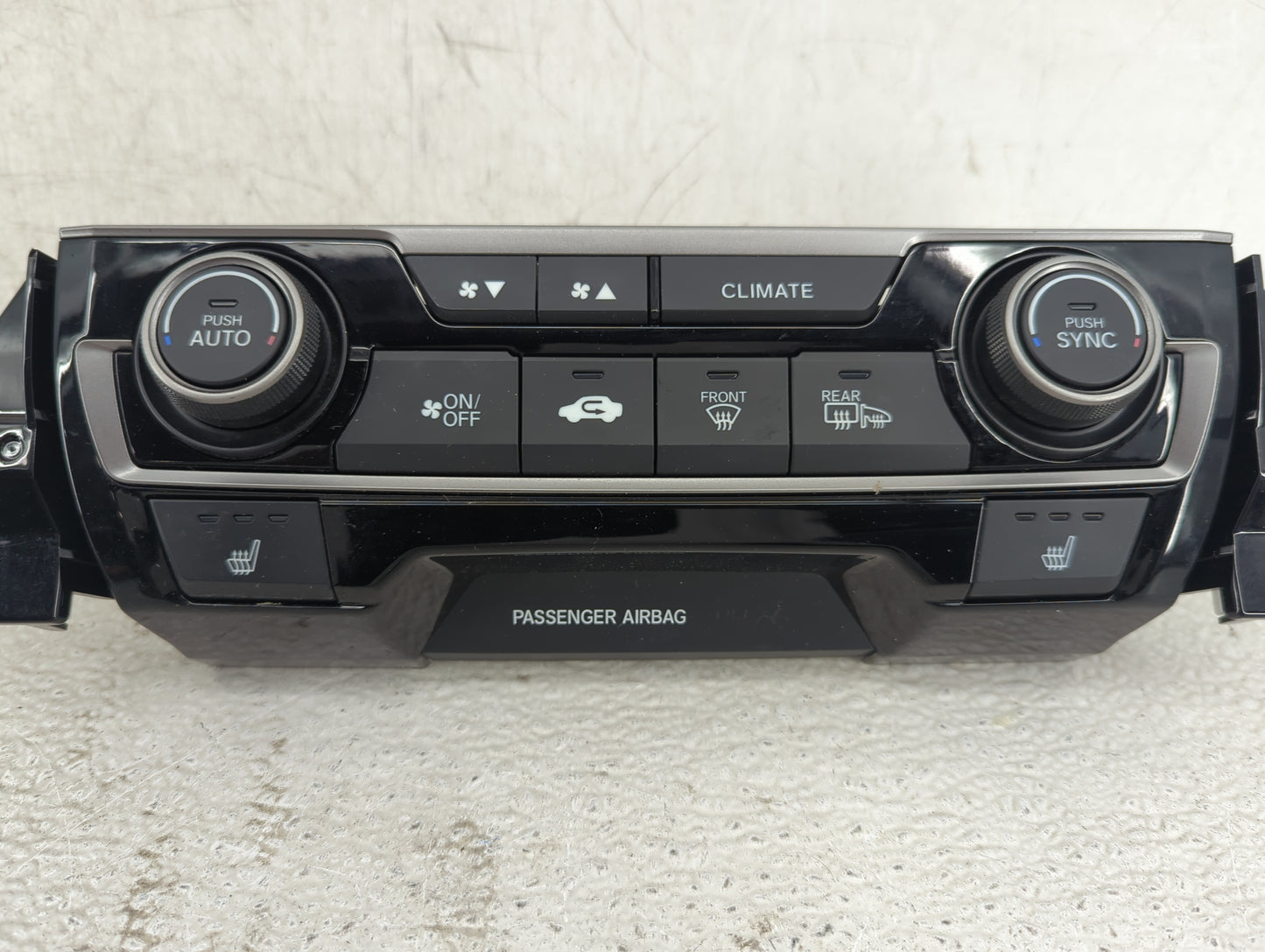 2019-2021 Honda Civic Climate Control Module Temperature AC/Heater Replacement P/N:79600TBAA911M1 SANWA2A747D Fits OEM Used 