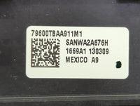 2019-2021 Honda Civic Climate Control Module Temperature AC/Heater Replacement P/N:79600TBAA911M1 Fits Fits 2019 2020 2021 O