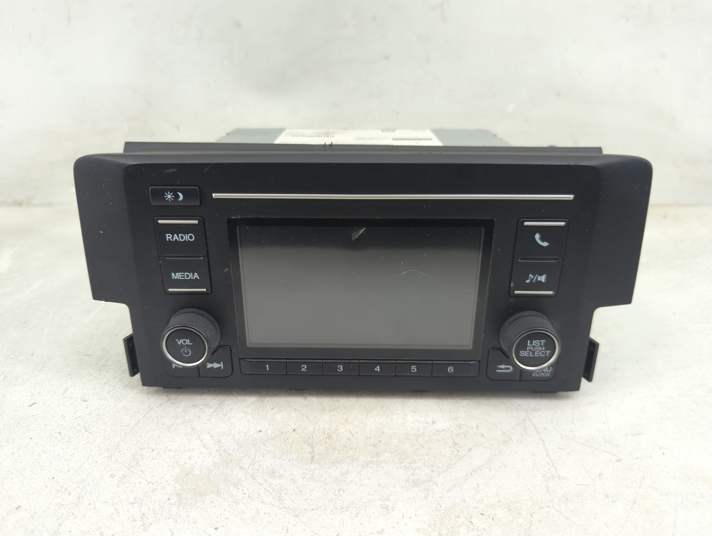 2019-2021 Honda Civic Radio AM FM Cd Player Receiver Replacement P/N:39100-TBA-A41 CV-RH18N0MX Fits Fits 2019 2020 2021 OEM 