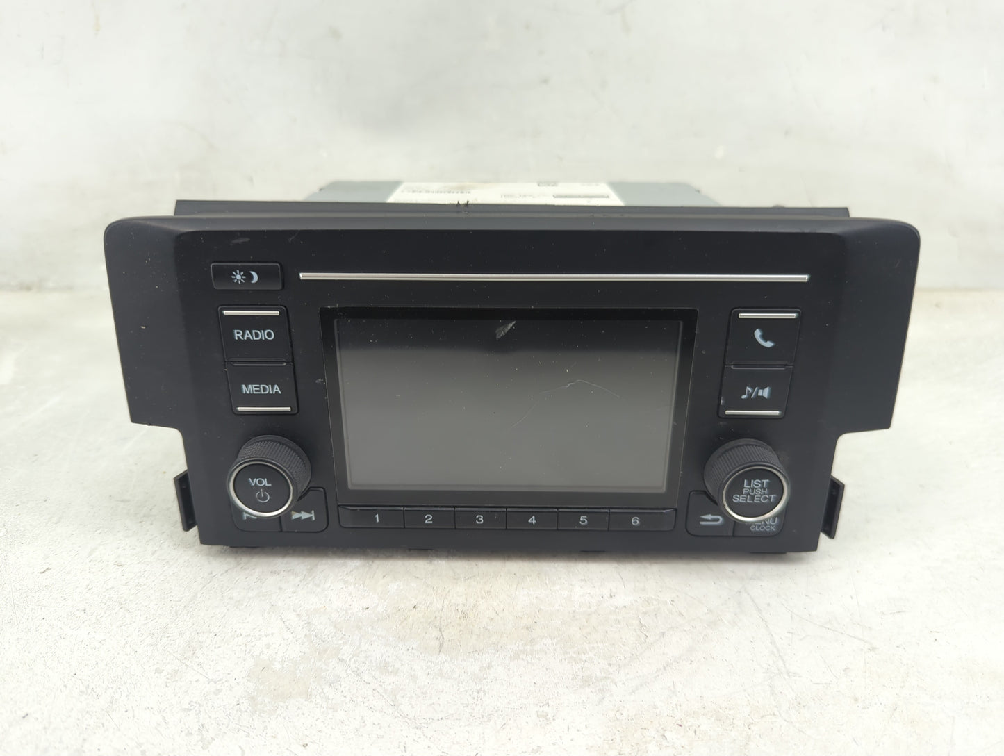 2019-2021 Honda Civic Radio AM FM Cd Player Receiver Replacement P/N:39100-TBA-A41 CV-RH18N0MX Fits Fits 2019 2020 2021 OEM 