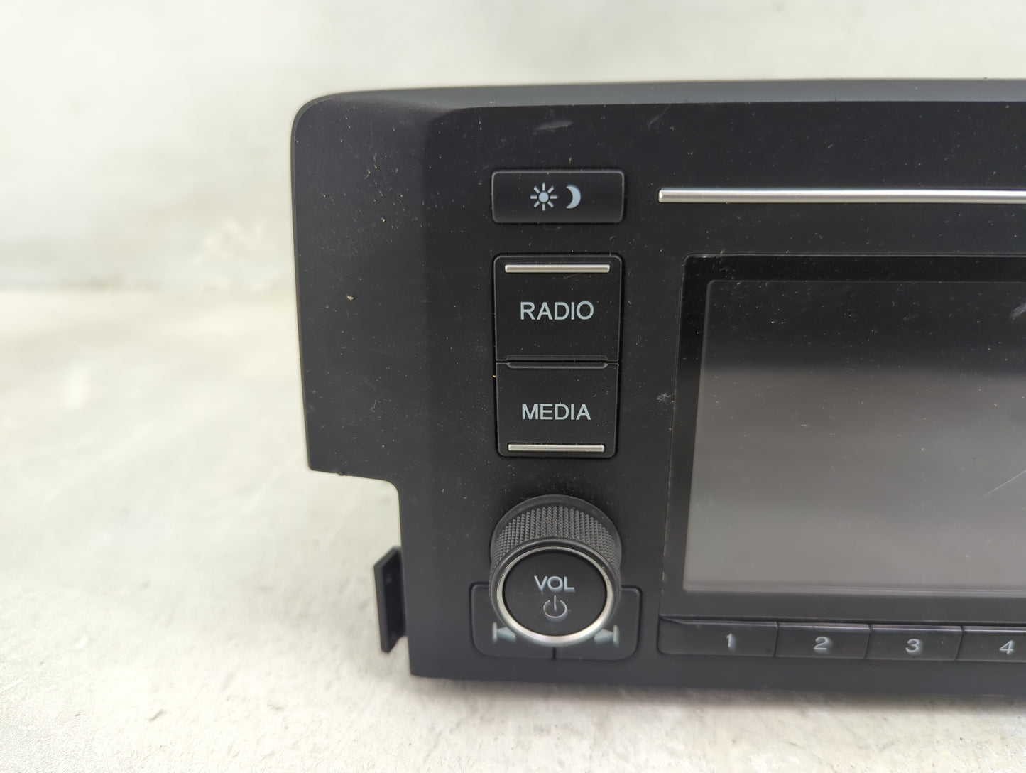 2019-2021 Honda Civic Radio AM FM Cd Player Receiver Replacement P/N:39100-TBA-A41 CV-RH18N0MX Fits Fits 2019 2020 2021 OEM 