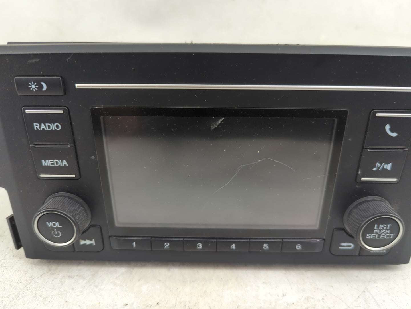 2019-2021 Honda Civic Radio AM FM Cd Player Receiver Replacement P/N:39100-TBA-A41 CV-RH18N0MX Fits Fits 2019 2020 2021 OEM 