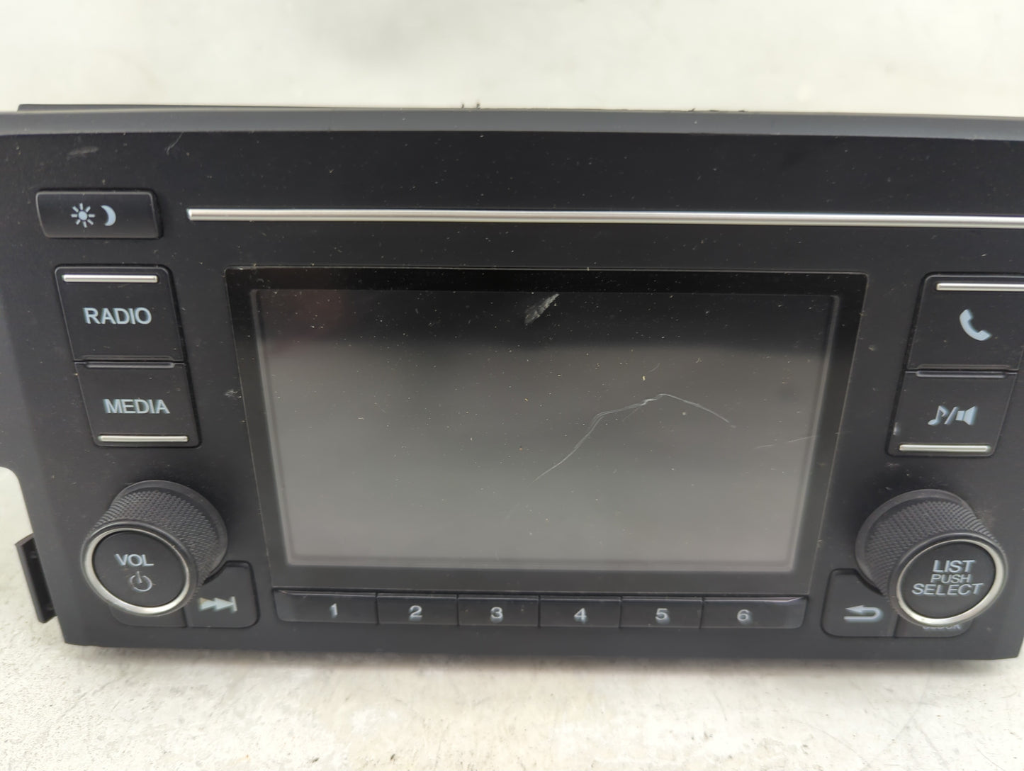 2019-2021 Honda Civic Radio AM FM Cd Player Receiver Replacement P/N:39100-TBA-A41 CV-RH18N0MX Fits Fits 2019 2020 2021 OEM 