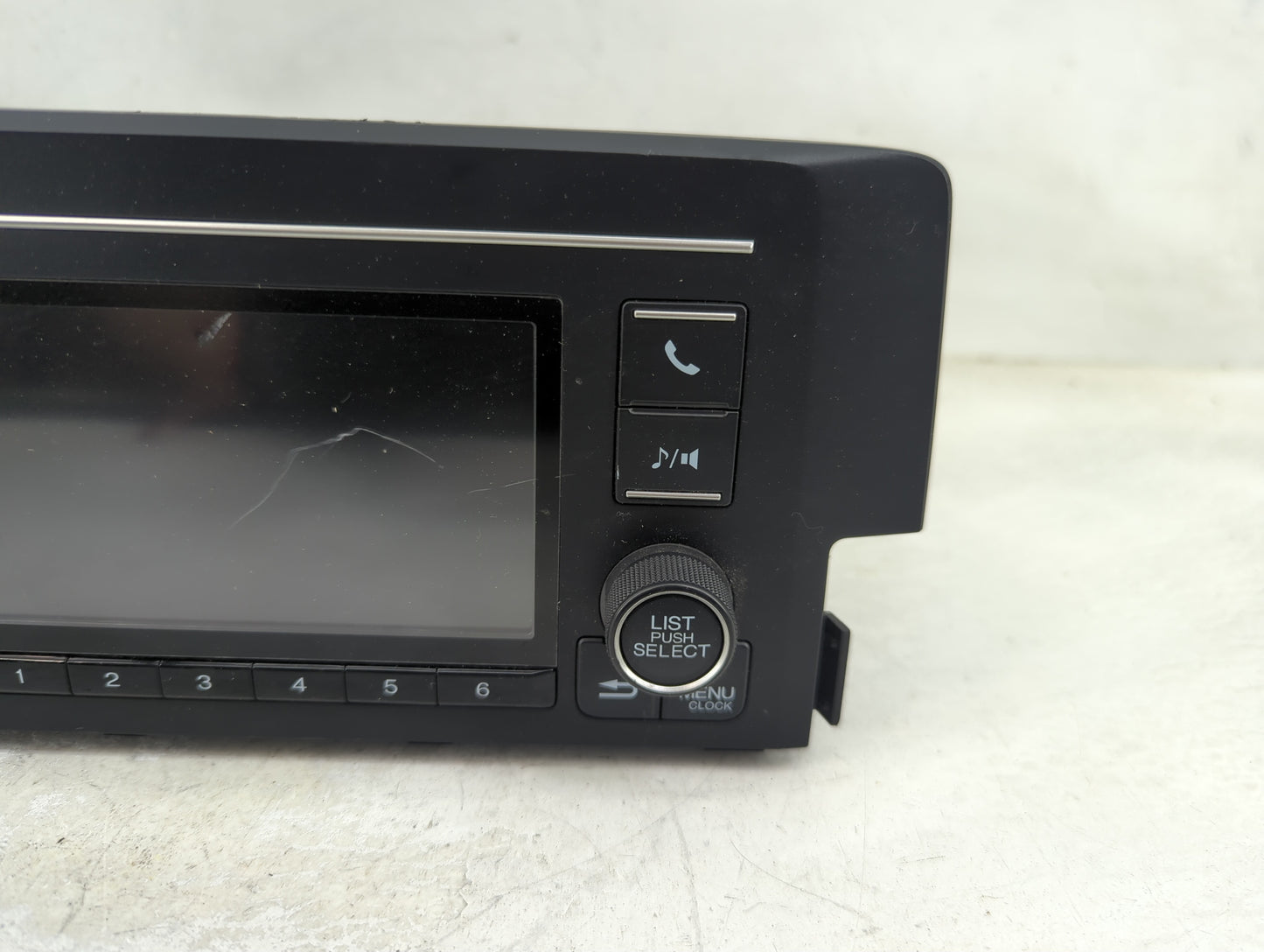 2019-2021 Honda Civic Radio AM FM Cd Player Receiver Replacement P/N:39100-TBA-A41 CV-RH18N0MX Fits Fits 2019 2020 2021 OEM 