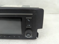 2019-2021 Honda Civic Radio AM FM Cd Player Receiver Replacement P/N:39100-TBA-A41 Fits Fits 2019 2020 2021 OEM Used Auto Pa