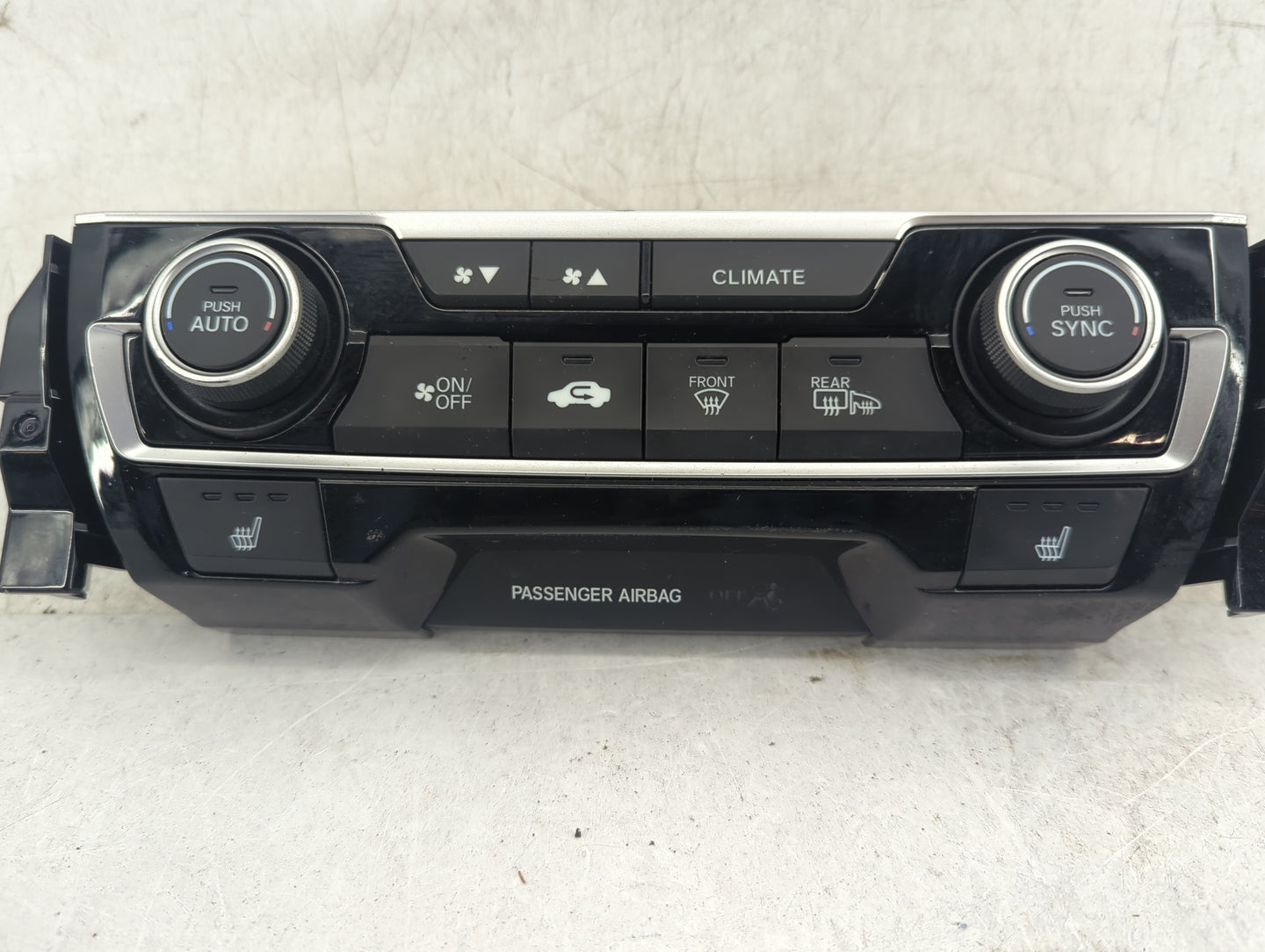 2019-2021 Honda Civic Climate Control Module Temperature AC/Heater Replacement P/N:79600TBAA911M1 Fits Fits 2019 2020 2021 O