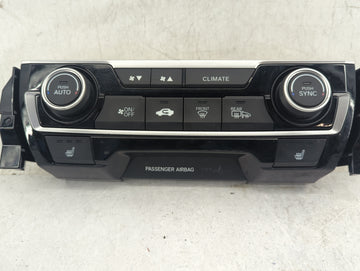 2019-2021 Honda Civic Climate Control Module Temperature AC/Heater Replacement P/N:79600TBAA911M1 Fits Fits 2019 2020 2021 O