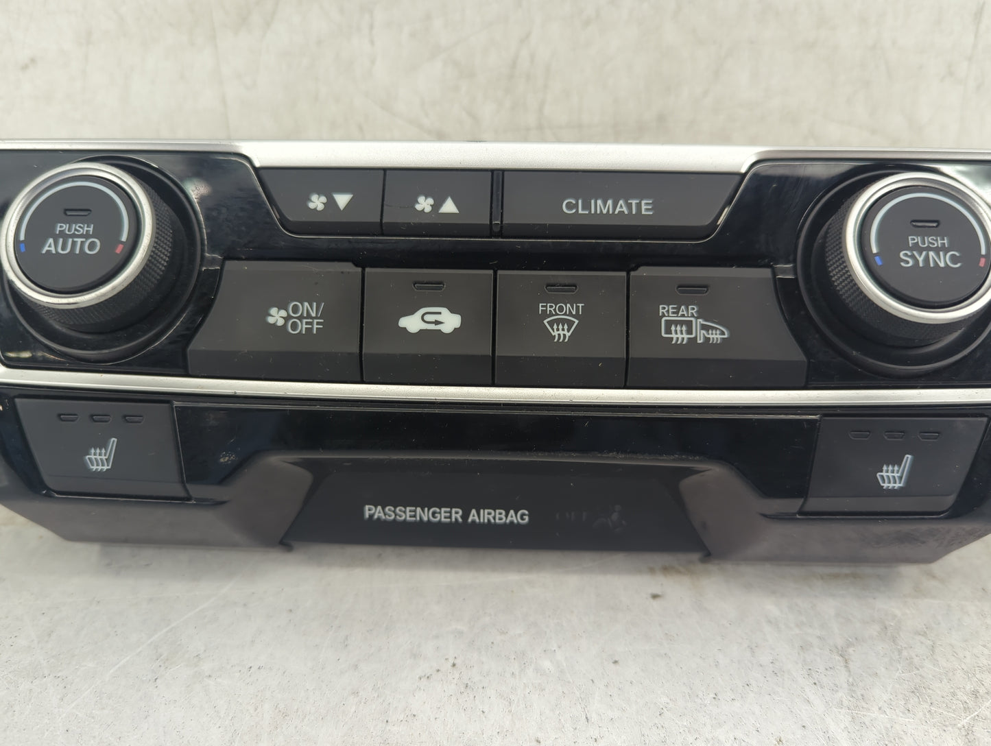 2019-2021 Honda Civic Climate Control Module Temperature AC/Heater Replacement P/N:79600TBAA911M1 Fits Fits 2019 2020 2021 O