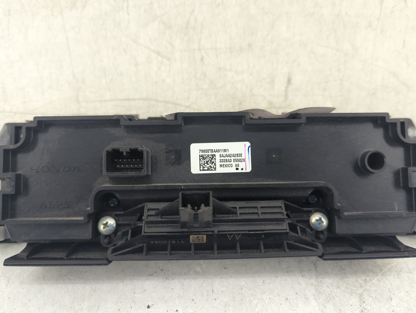 2019-2021 Honda Civic Climate Control Module Temperature AC/Heater Replacement P/N:79600TBAA911M1 Fits Fits 2019 2020 2021 O