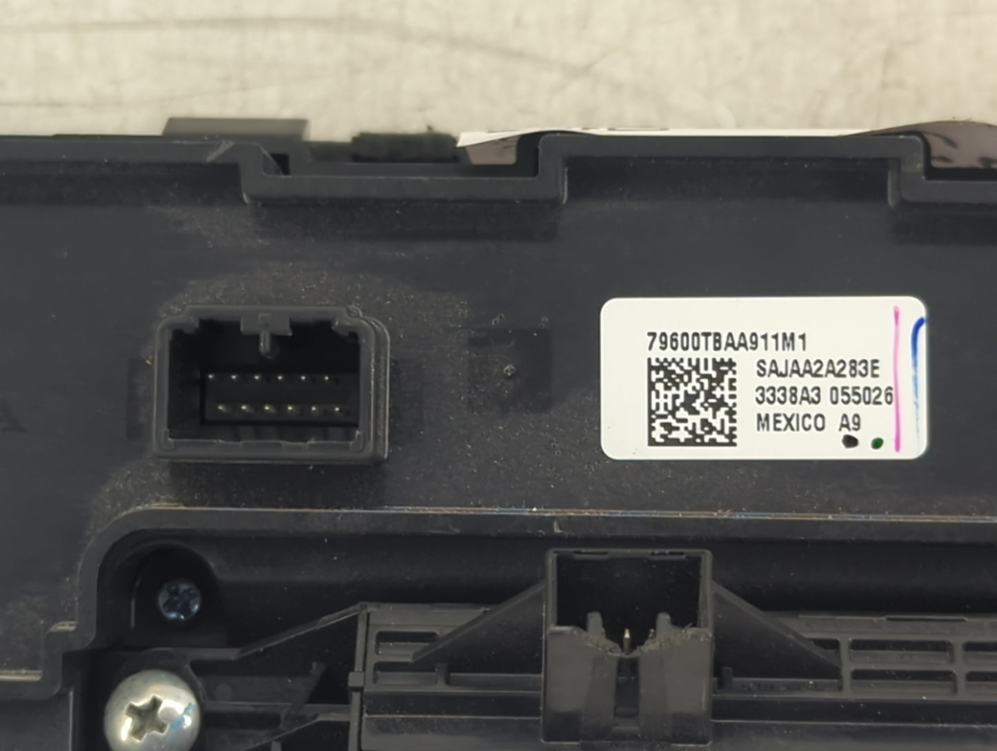 2019-2021 Honda Civic Climate Control Module Temperature AC/Heater Replacement P/N:79600TBAA911M1 Fits Fits 2019 2020 2021 O