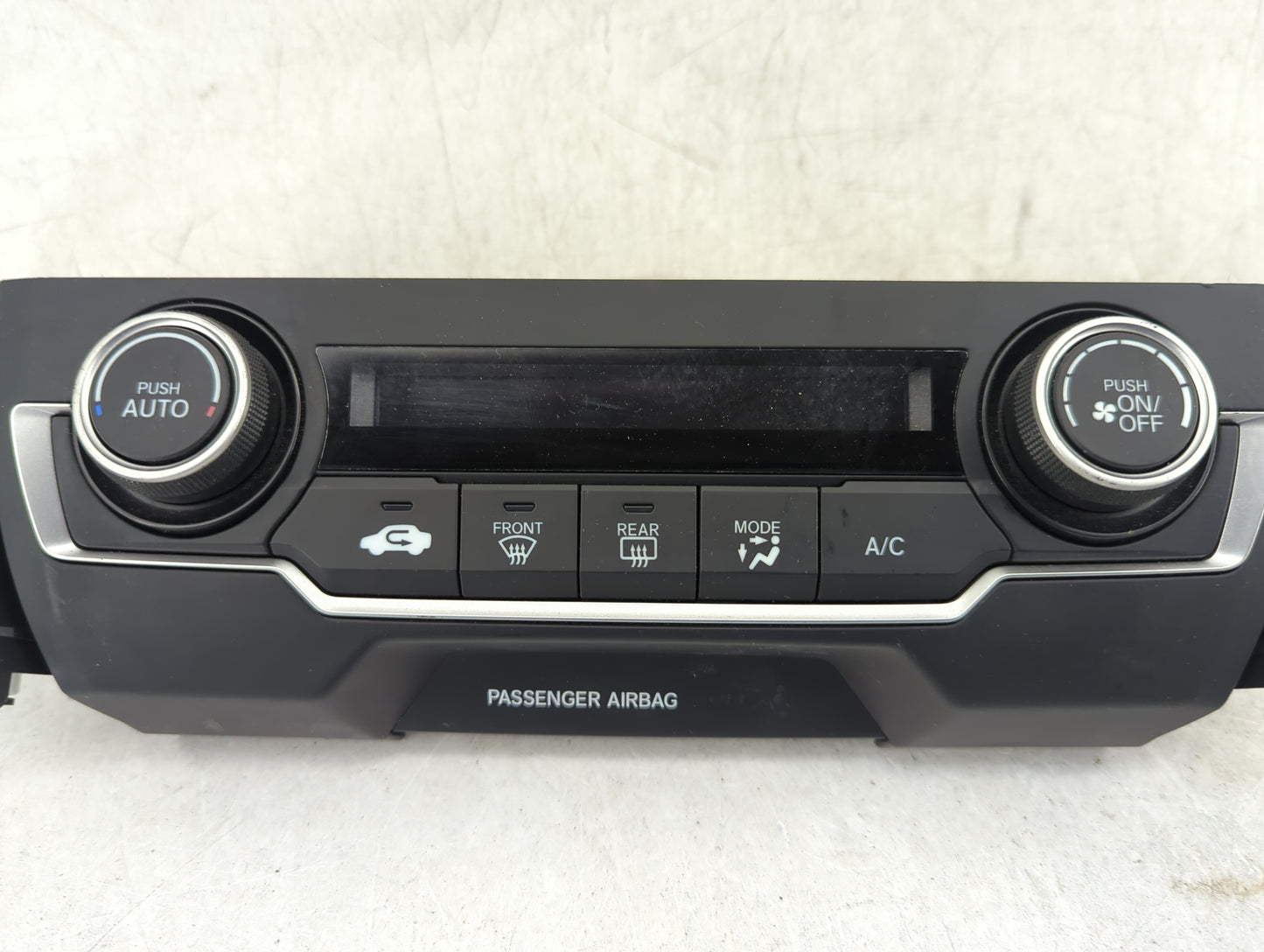 2016-2021 Honda Civic Climate Control Module Temperature AC/Heater Replacement P/N:79600TBAA121M1 SANWA2A614A Fits OEM Used 