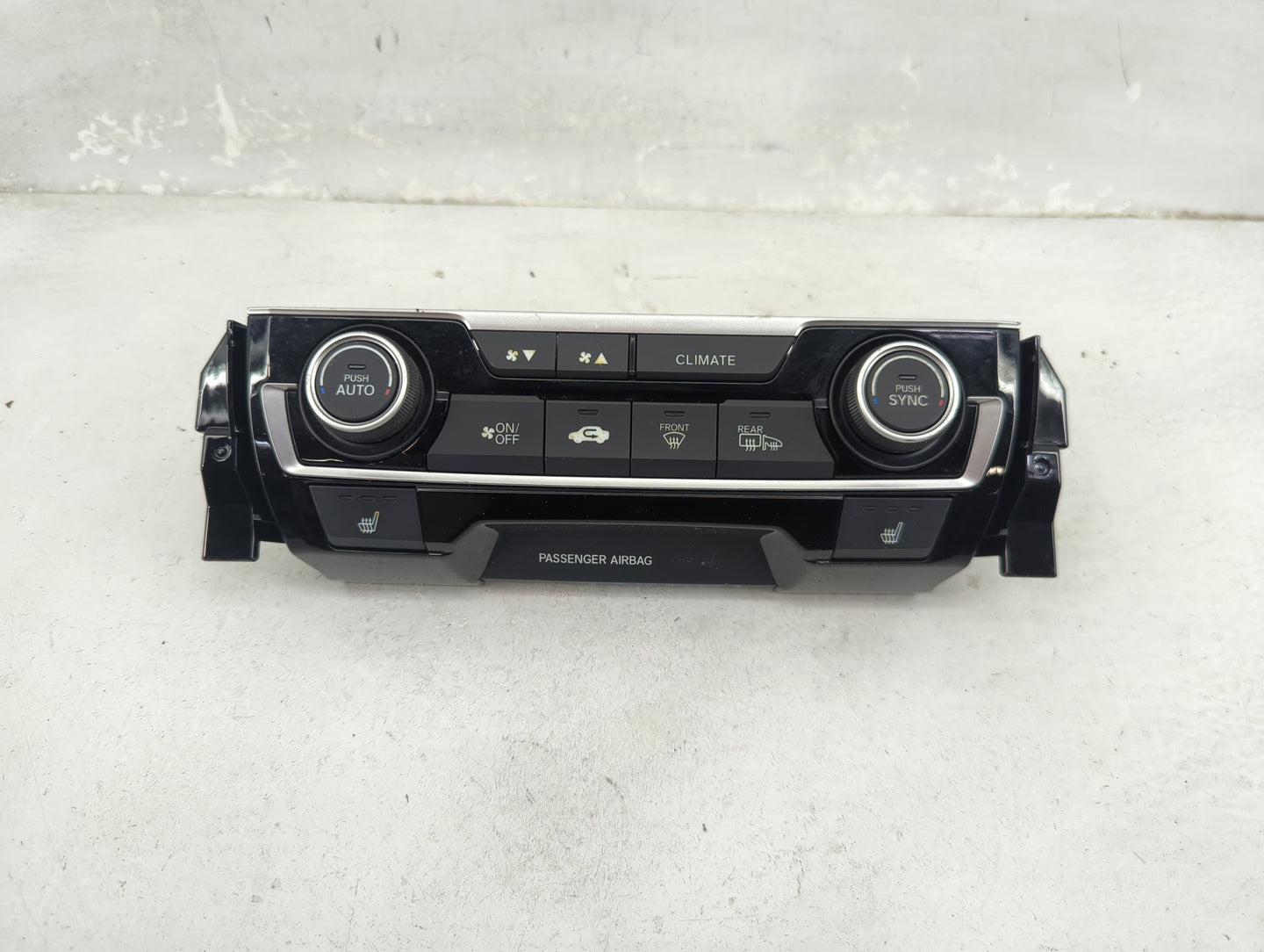 2019-2021 Honda Civic Climate Control Module Temperature AC/Heater Replacement P/N:79600TBAA911M1 SANWA2A676H Fits OEM Used 