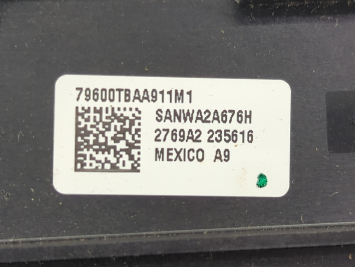 2019-2021 Honda Civic Climate Control Module Temperature AC/Heater Replacement P/N:79600TBAA911M1 SANWA2A676H Fits OEM Used 
