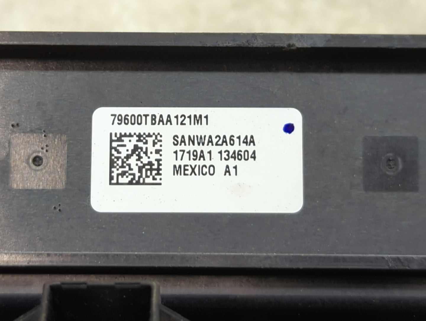 2016-2021 Honda Civic Climate Control Module Temperature AC/Heater Replacement P/N:79600TBAA121M1 Fits OEM Used Auto Parts -