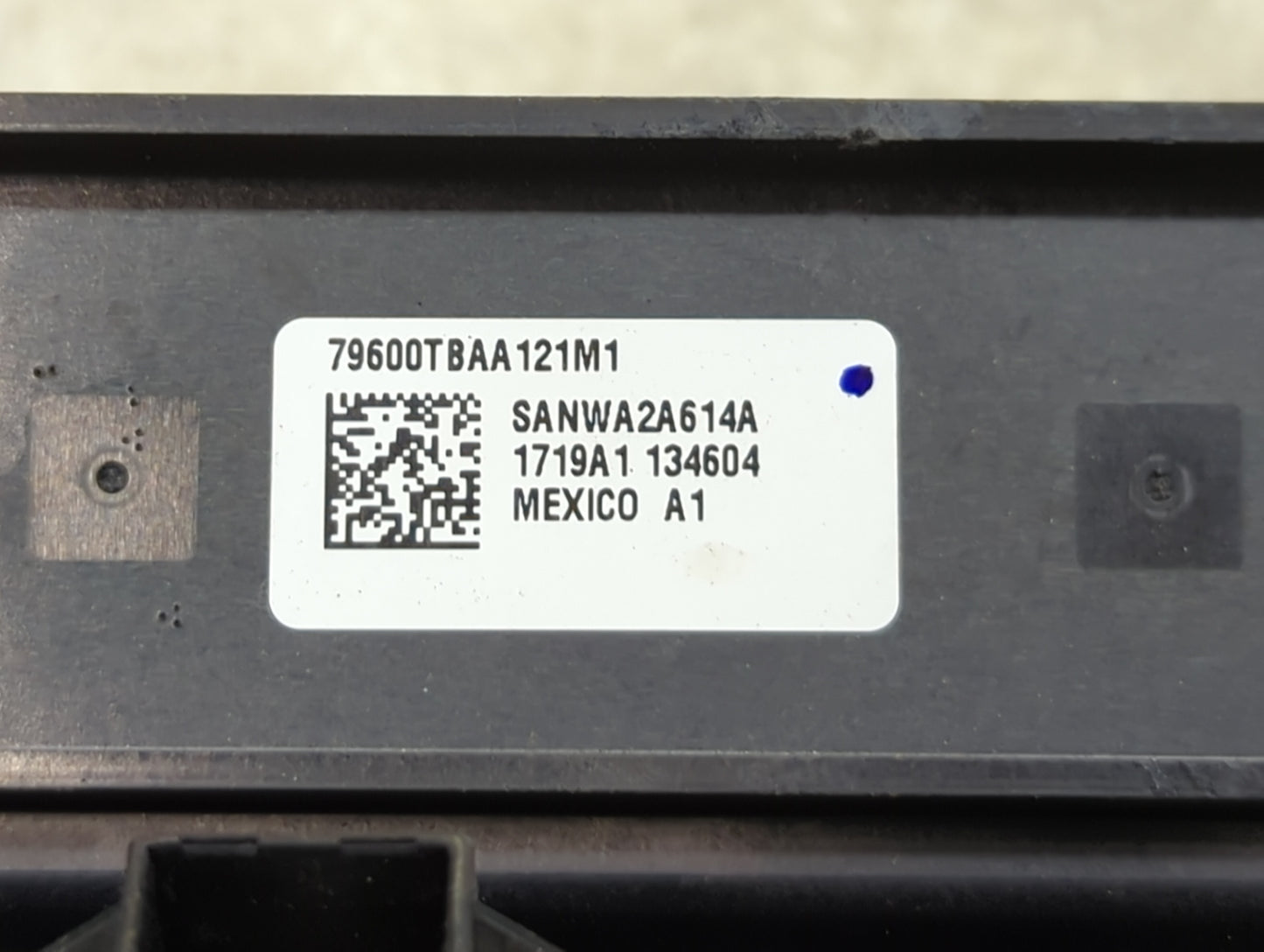 2016-2021 Honda Civic Climate Control Module Temperature AC/Heater Replacement P/N:79600TBAA121M1 Fits OEM Used Auto Parts -