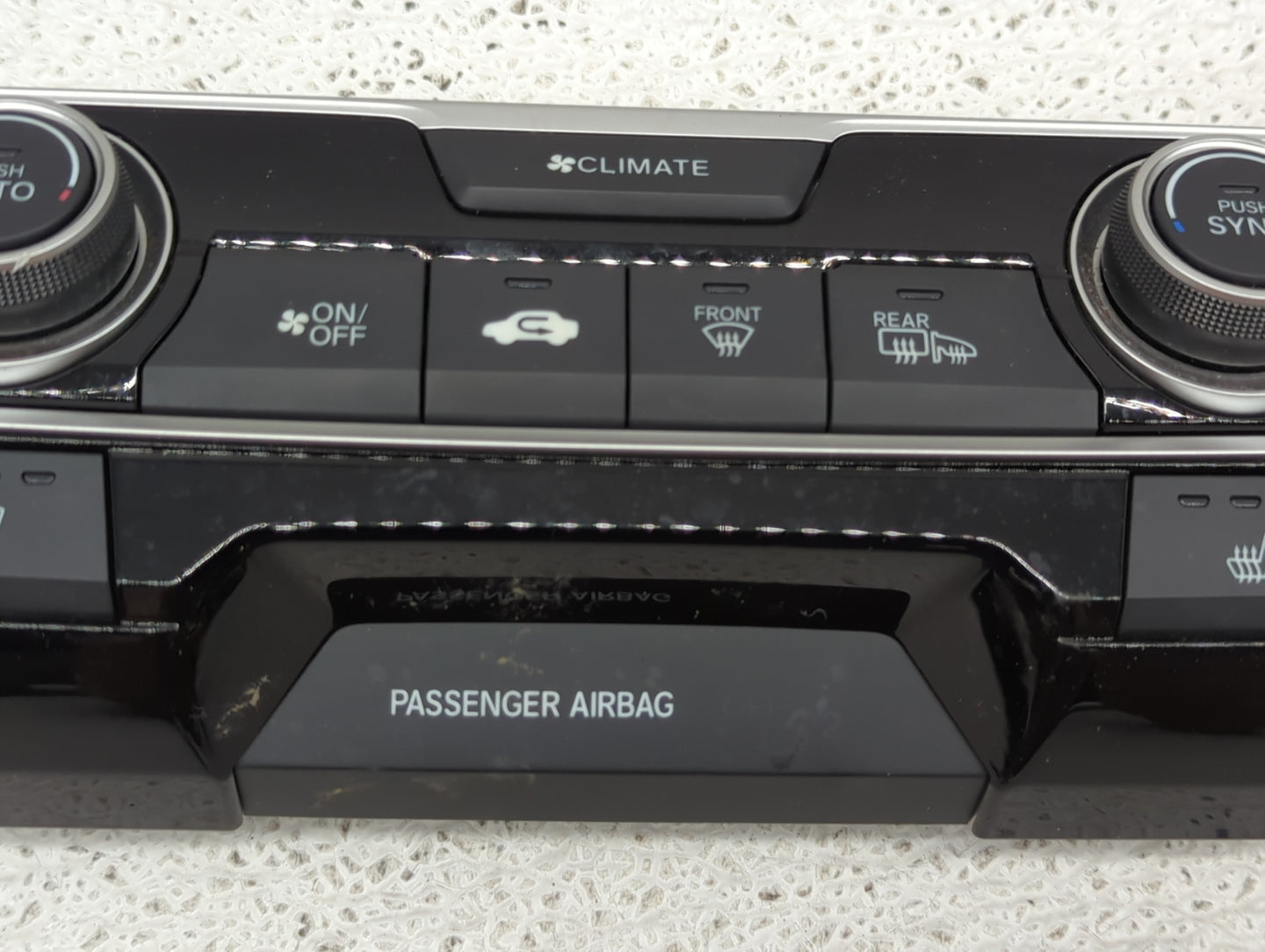 2016-2021 Honda Civic Climate Control Module Temperature AC/Heater Replacement P/N:79600TBAA121M1 SANWA2A614A Fits OEM Used 