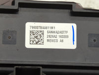 2016-2021 Honda Civic Climate Control Module Temperature AC/Heater Replacement P/N:79600TBAA121M1 SANWA2A614A Fits OEM Used 