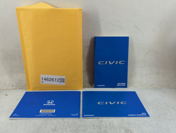 2019 Honda Civic Owners Manual Book Guide OEM Used Auto Parts - Oemusedautoparts1.com