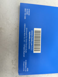 2019 Honda Civic Owners Manual Book Guide OEM Used Auto Parts - Oemusedautoparts1.com