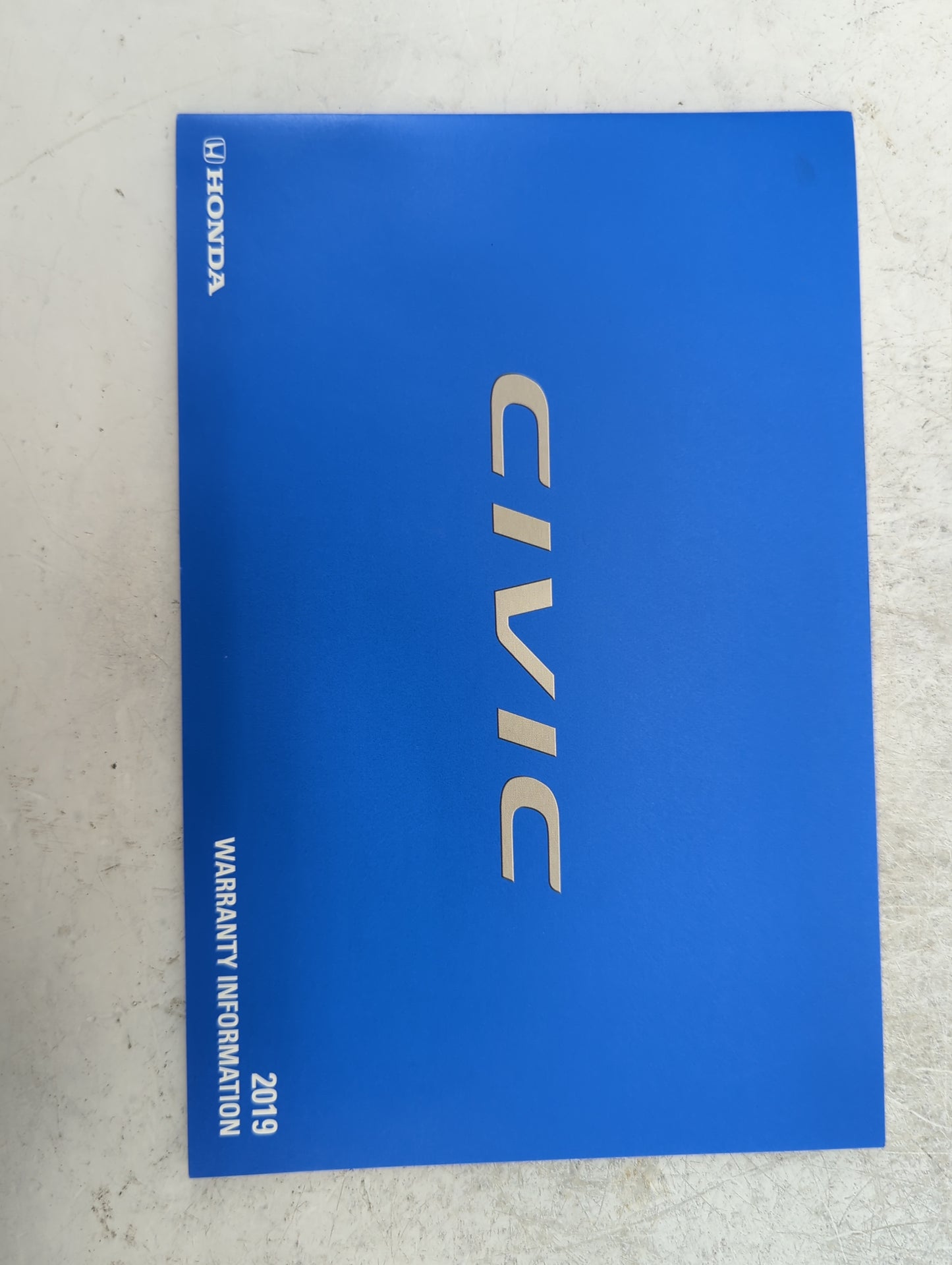 2019 Honda Civic Owners Manual Book Guide OEM Used Auto Parts - Oemusedautoparts1.com