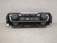 2019-2021 Honda Civic Climate Control Module Temperature AC/Heater Replacement P/N:79600TBAA911M1 SANWA2A747D Fits OEM Used 