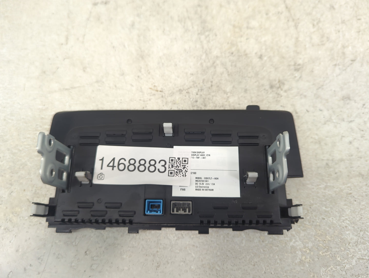 2019-2021 Honda Civic Radio AM FM Cd Player Receiver Replacement P/N:39710-TBF-A61 CID07LT-HOH Fits Fits 2019 2020 2021 OEM 