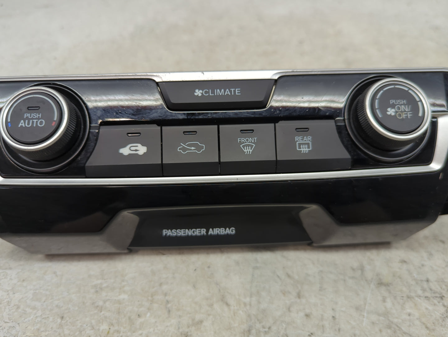 2016-2021 Honda Civic Climate Control Module Temperature AC/Heater Replacement P/N:79600TBAA331M1 SANWA2A679D Fits OEM Used 