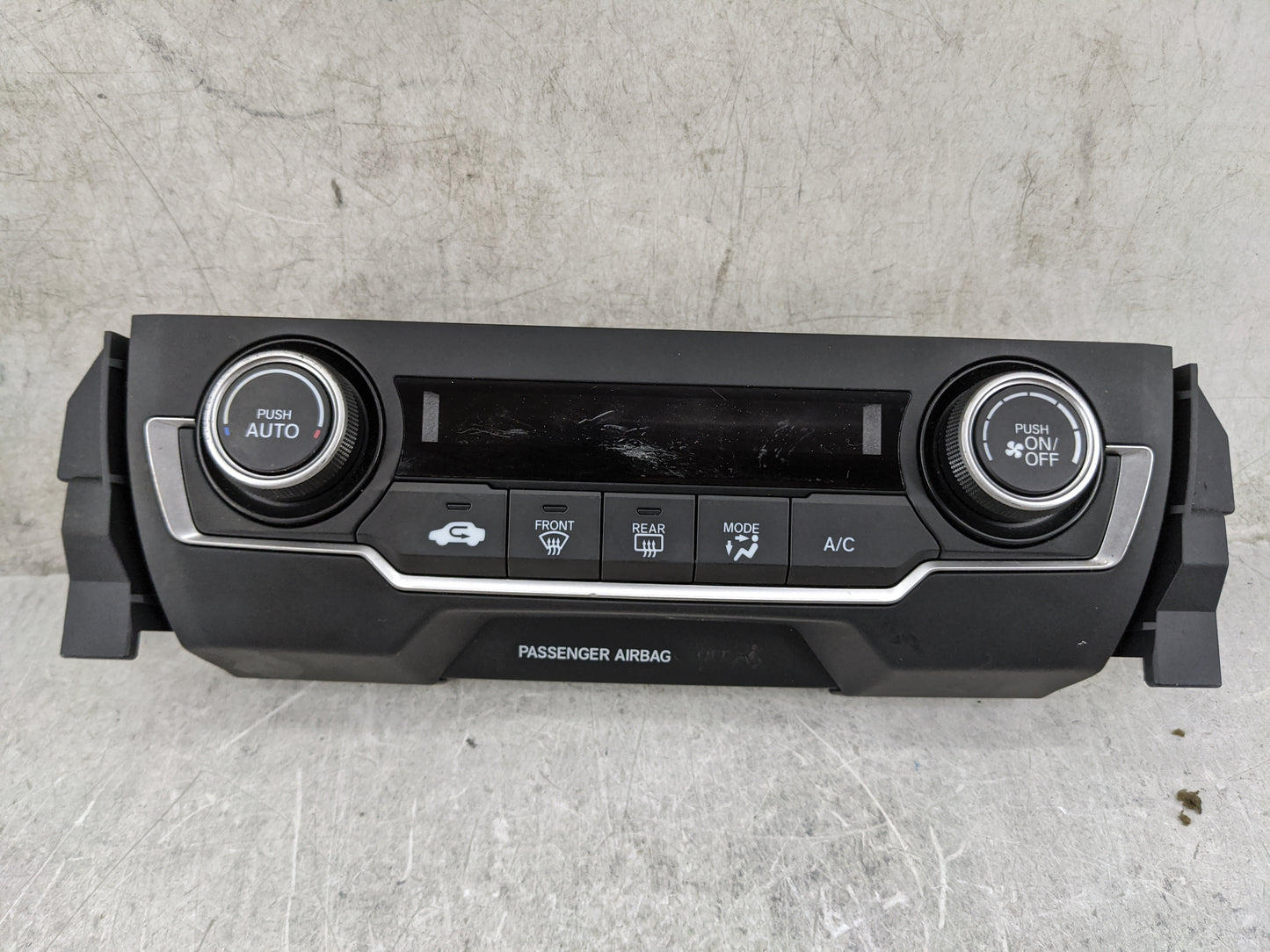 2016-2021 Honda Civic Climate Control Module Temperature AC/Heater Replacement P/N:79600TBAA121M1 SANWA2A614A Fits OEM Used 