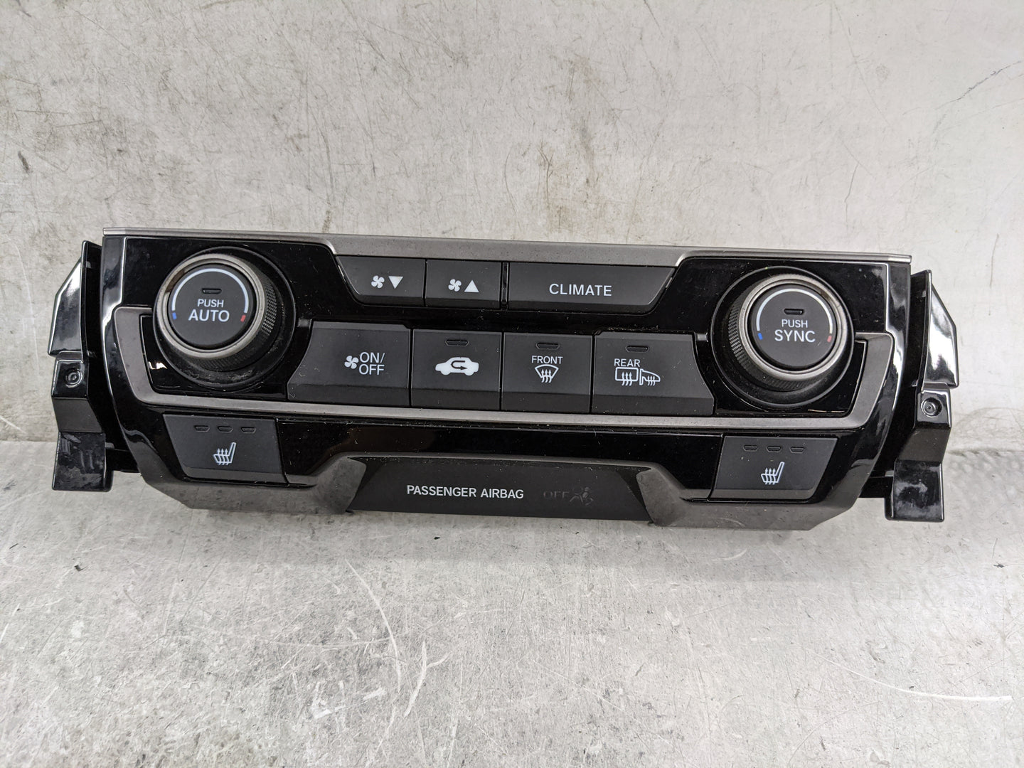 2019-2021 Honda Civic Climate Control Module Temperature AC/Heater Replacement P/N:79600TBAA911M1 SANWA2A747C Fits OEM Used 