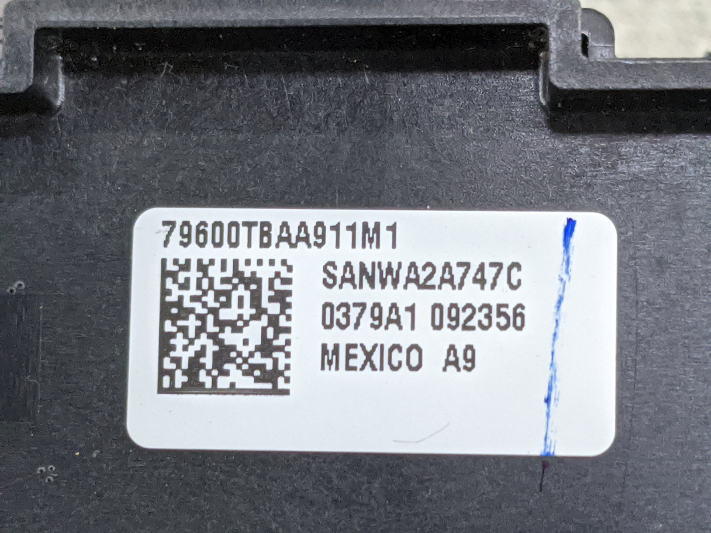 2019-2021 Honda Civic Climate Control Module Temperature AC/Heater Replacement P/N:79600TBAA911M1 SANWA2A747C Fits OEM Used 