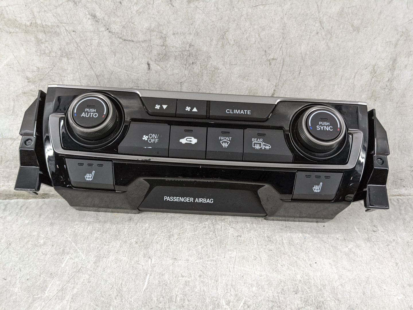 2019-2021 Honda Civic Climate Control Module Temperature AC/Heater Replacement P/N:79600TBAA911M1 SANWA2A747D Fits OEM Used 