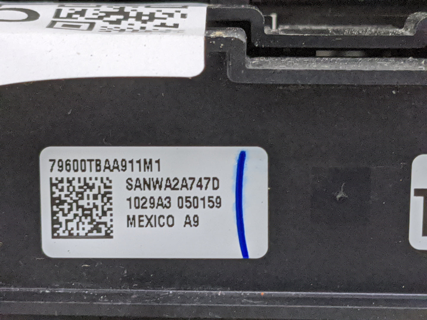 2019-2021 Honda Civic Climate Control Module Temperature AC/Heater Replacement P/N:79600TBAA911M1 SANWA2A747D Fits OEM Used 