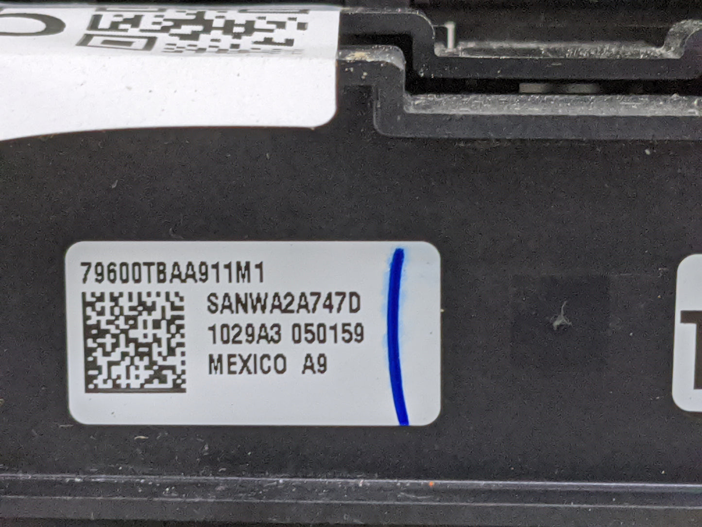 2019-2021 Honda Civic Climate Control Module Temperature AC/Heater Replacement P/N:79600TBAA911M1 SANWA2A747D Fits OEM Used 