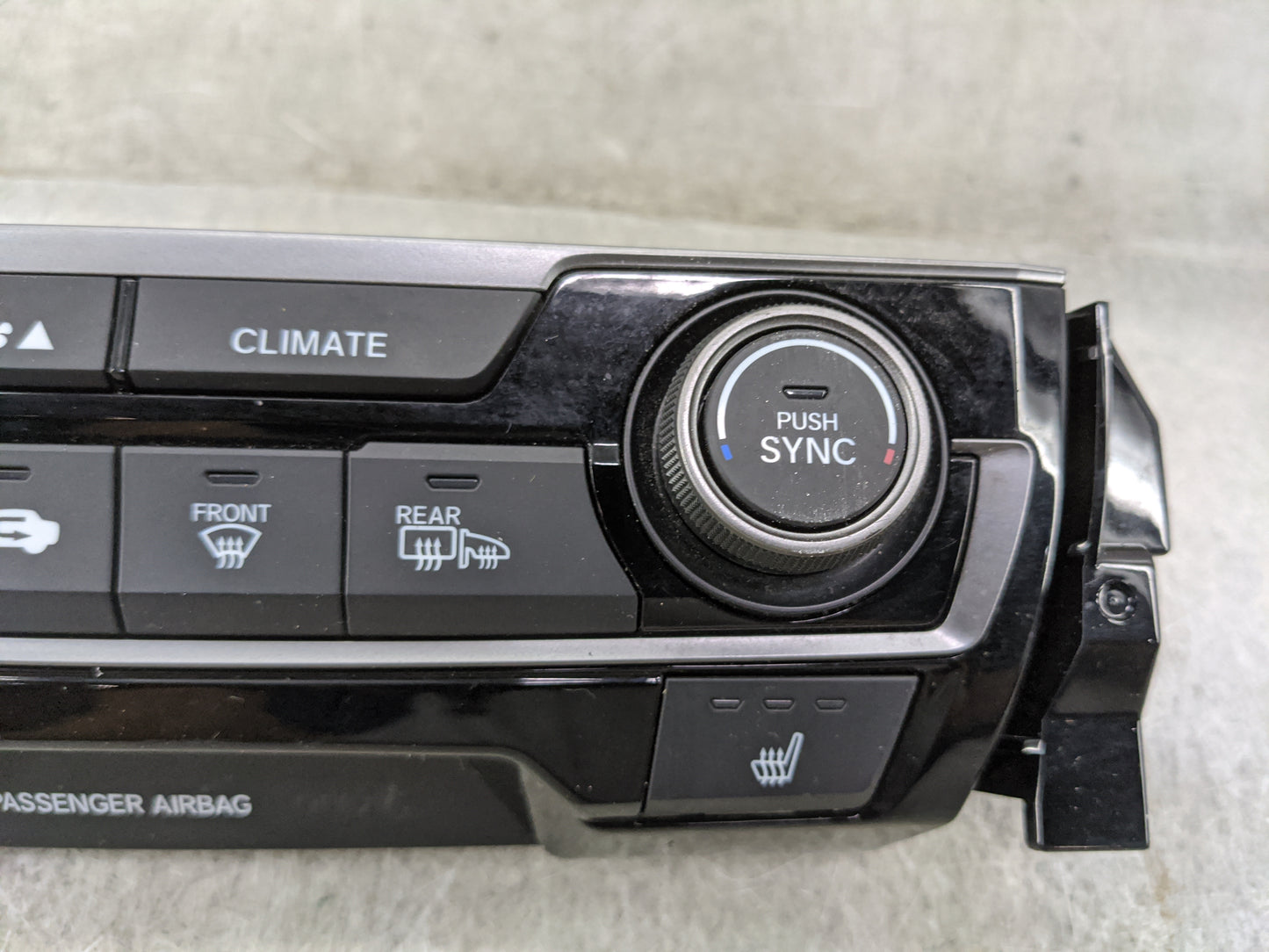 2019-2021 Honda Civic Climate Control Module Temperature AC/Heater Replacement P/N:79600TBAA911M1 SANWA2A747D Fits OEM Used 