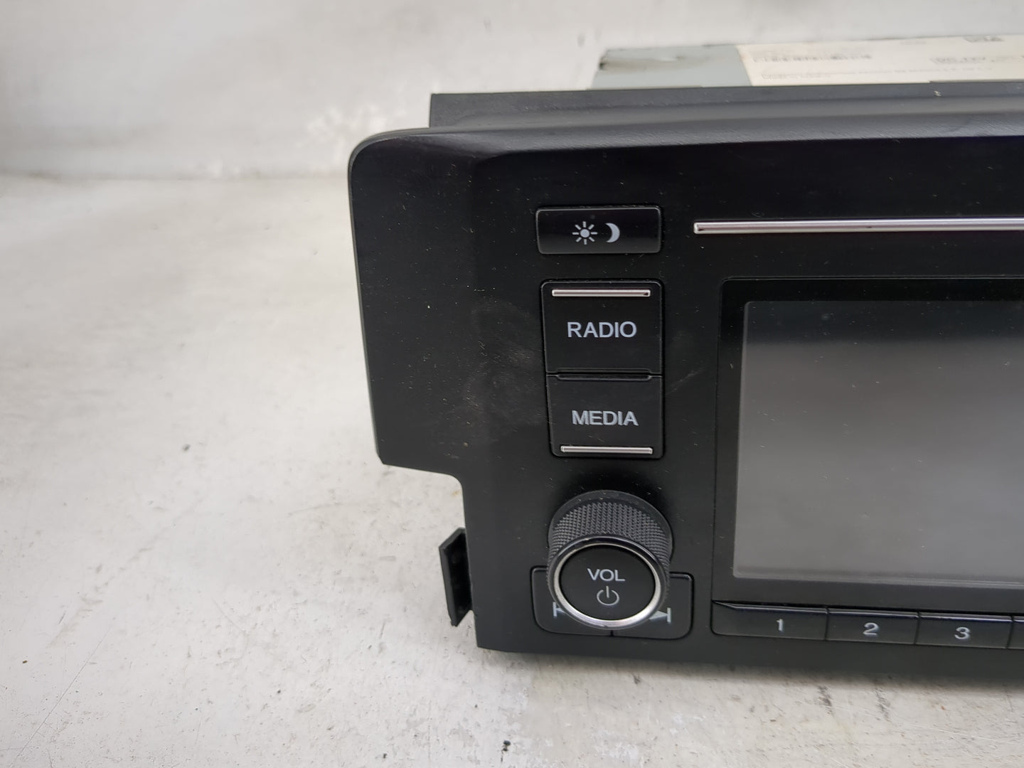 2019-2021 Honda Civic Radio AM FM Cd Player Receiver Replacement P/N:39100-TBA-A41 CV-RH18N0MX Fits Fits 2019 2020 2021 OEM 