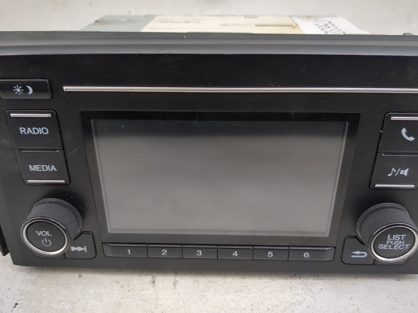2019-2021 Honda Civic Radio AM FM Cd Player Receiver Replacement P/N:39100-TBA-A41 CV-RH18N0MX Fits Fits 2019 2020 2021 OEM 