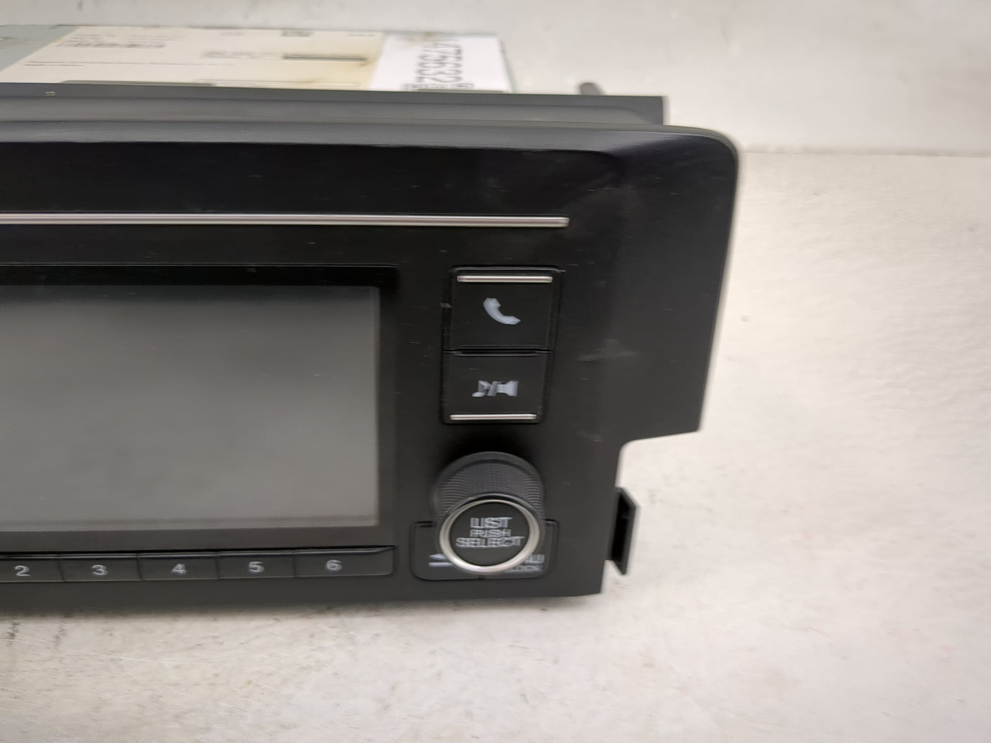 2019-2021 Honda Civic Radio AM FM Cd Player Receiver Replacement P/N:39100-TBA-A41 CV-RH18N0MX Fits Fits 2019 2020 2021 OEM 