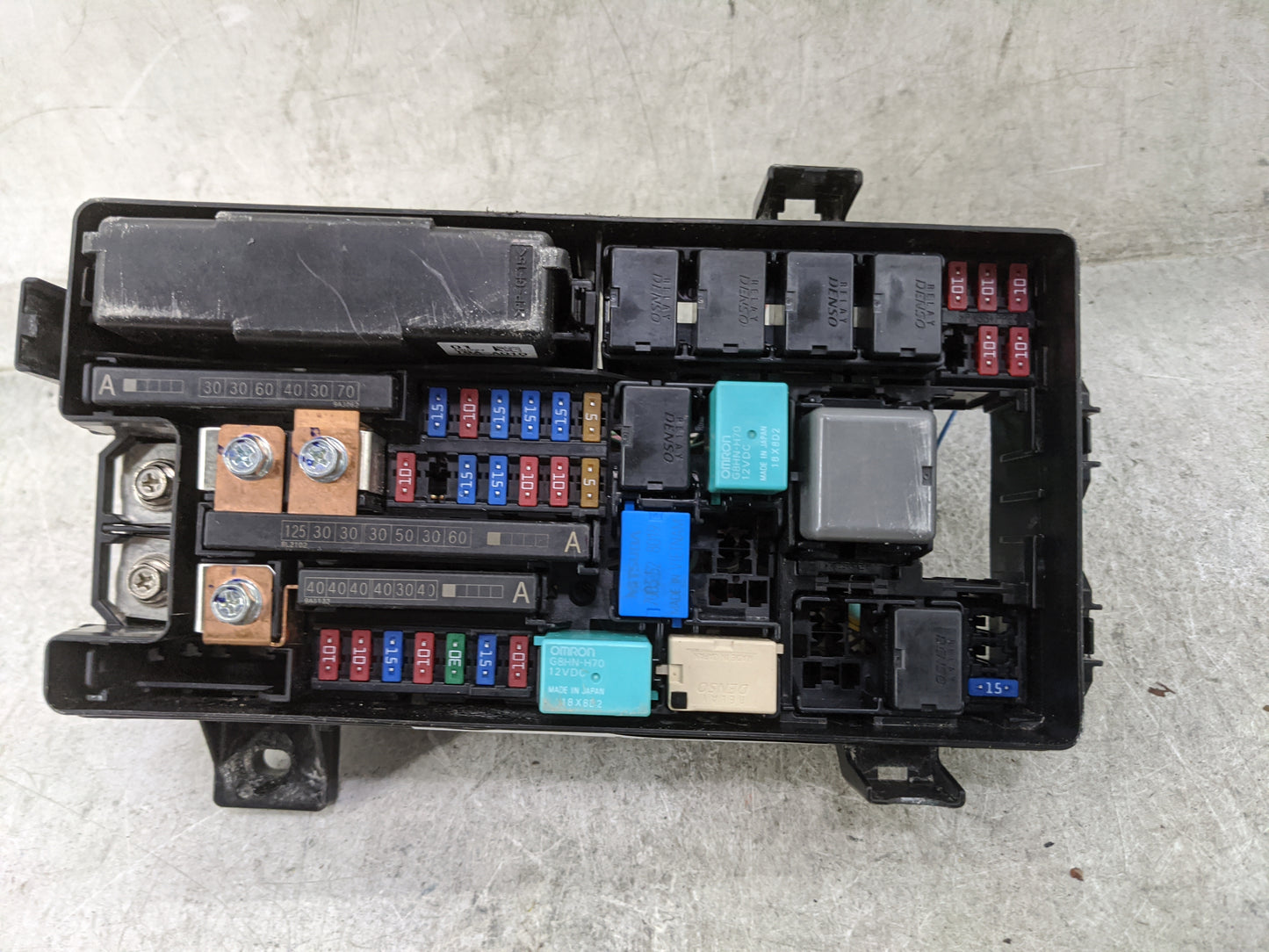 2019-2020 Honda Civic Fusebox Fuse Box Panel Relay Module P/N:TBA-A010 012K306KR1 Fits Fits 2019 2020 OEM Used Auto Parts - 